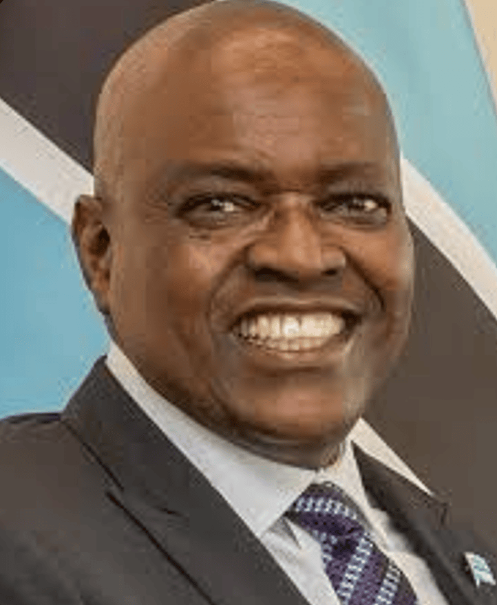 Mokgweetsi Masisi, President of Botswana, during an official visit by a Botswana delegation to the WIPO headquarters in Geneva, 2023