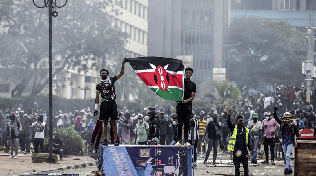 Tax revolt in Kenya