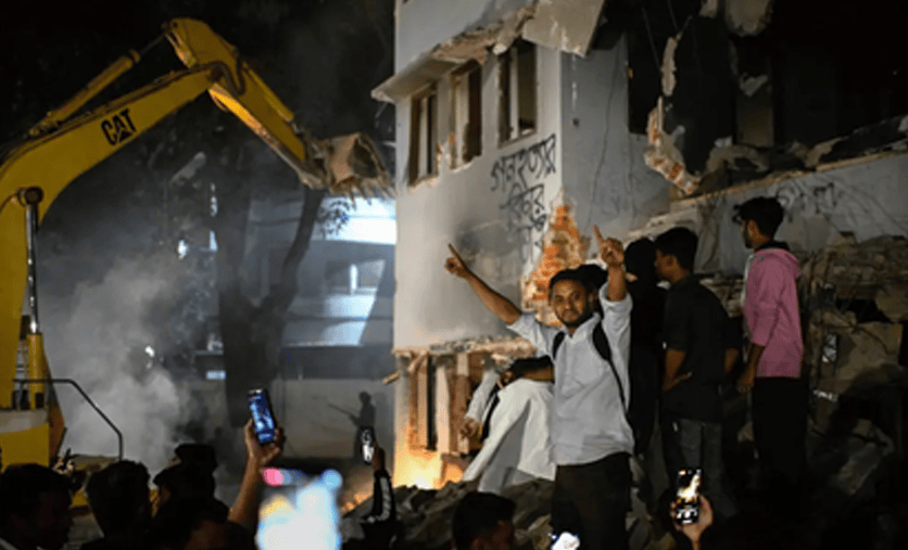 Demonstrators destroy Hasina'sfather's house, February 6, 2025 Free Malaysia Today