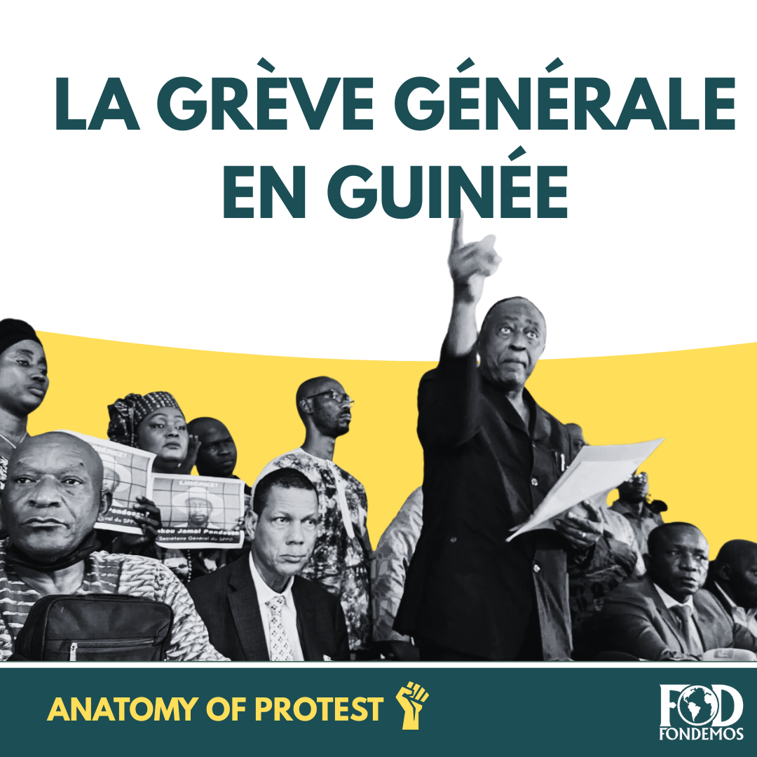 La grève générale en Guinée