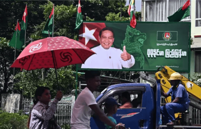 THE BURMESE ELECTIONS: A MASCARADE
