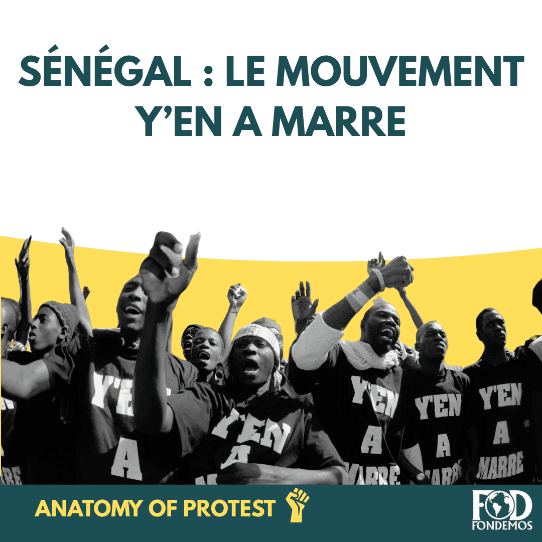 Sénégal : le mouvement « Y’EN A MARRE »
